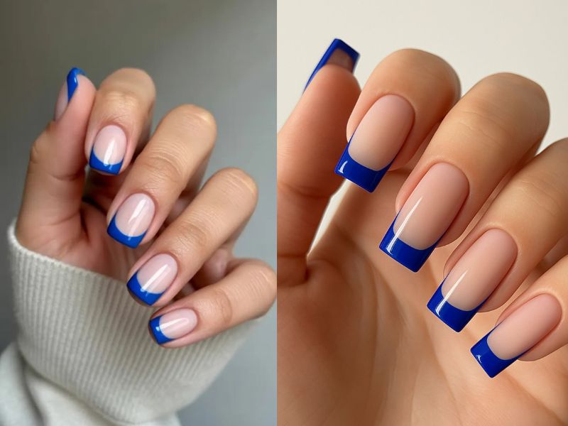 Blue Rimmed Micro French