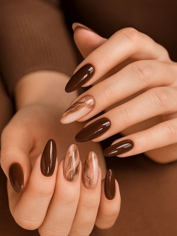 Chocolate Swirl Marble