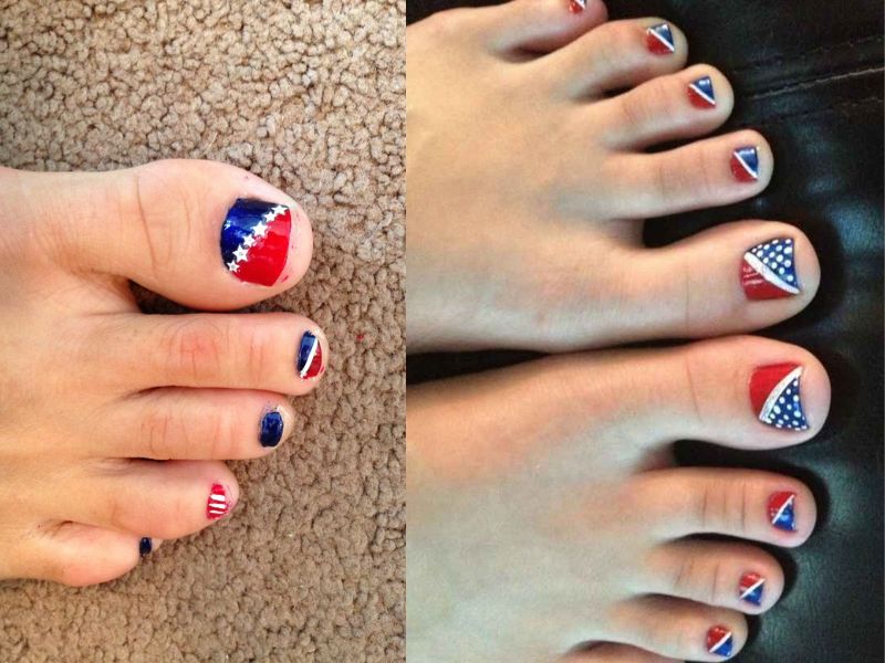 Classic Red, White, and Blue Stripes