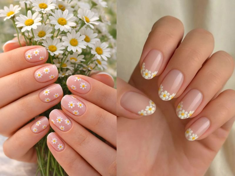  Clear Base With Tiny Florals