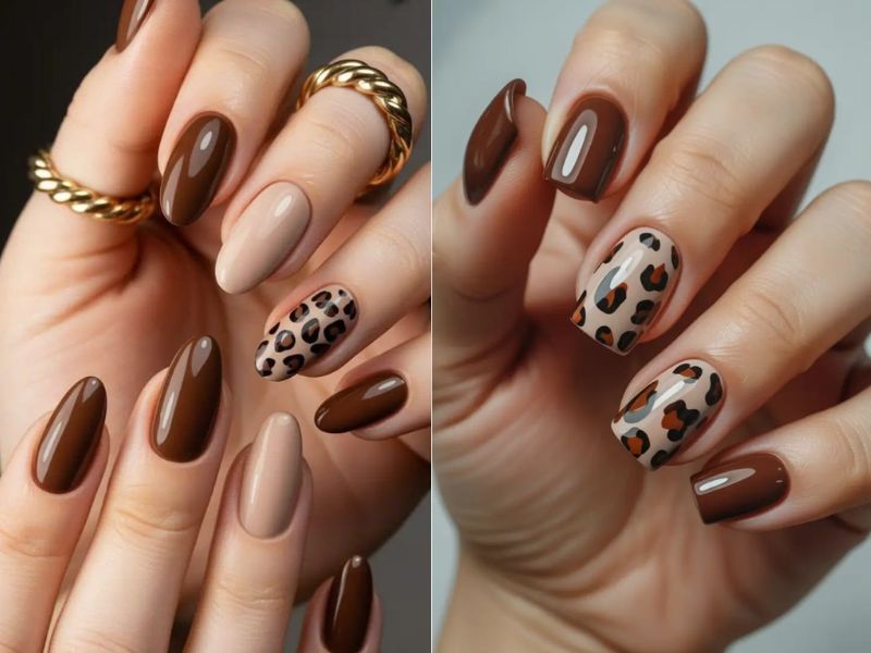 Leopard Accent Pair