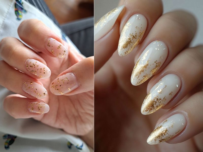 Nude With Gold Fleck