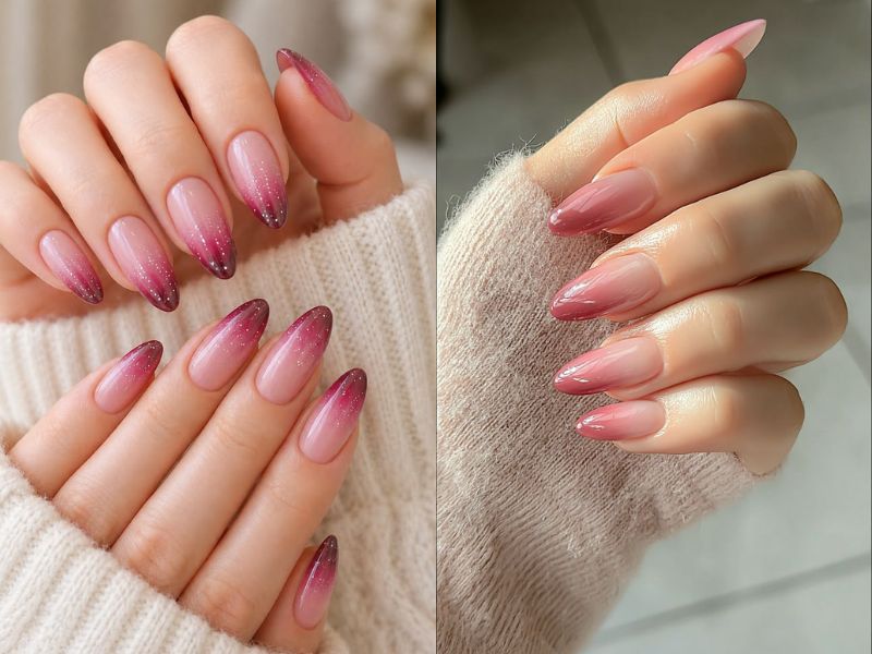 Soft Gradient Rosy Fade