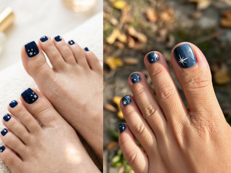 Sparkly Star Field on Navy Base