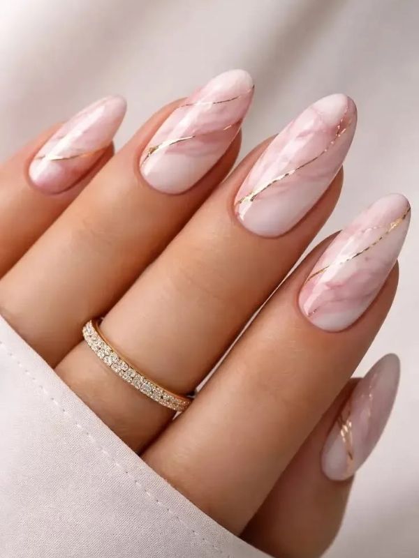 Blush Pink Glazed Donuts