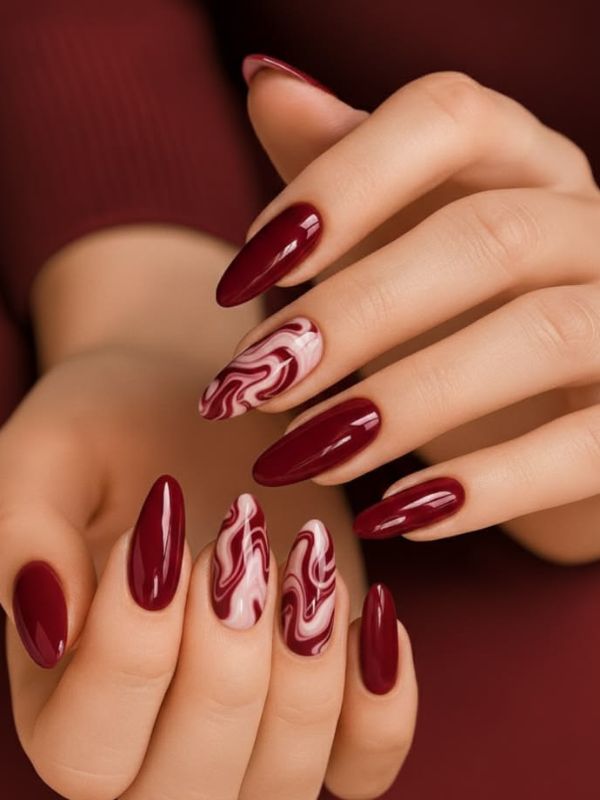 Cranberry French Fade