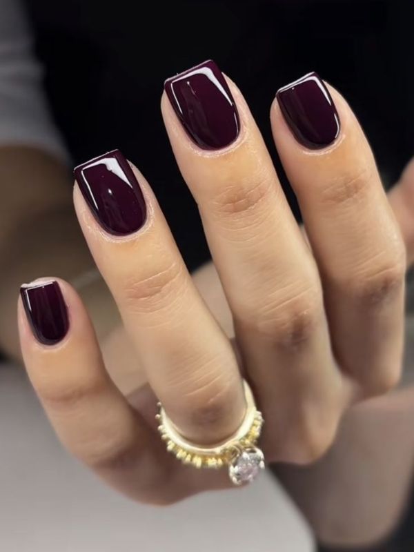 Deep Plum Builder Gel Squares