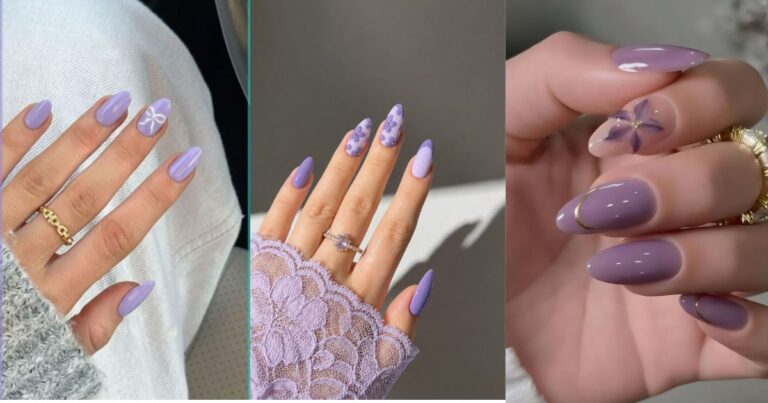 Light Purple Nail Ideas