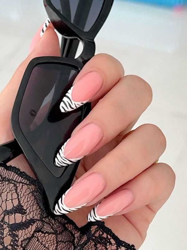 Metallic Zebra French