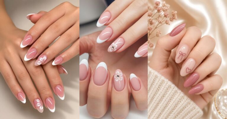 Short Coffin Acrylic Nail Ideas