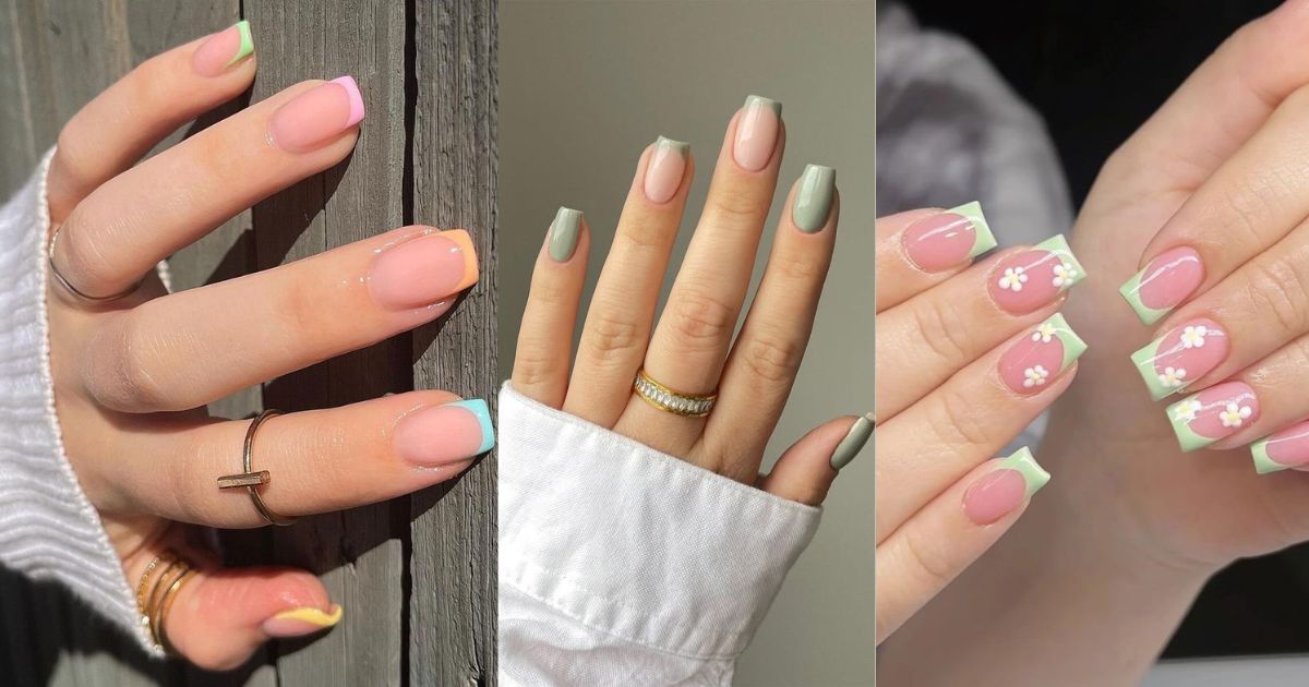 square short acrylic nails