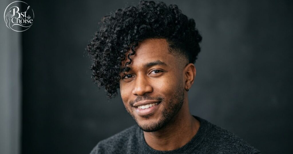 Curly Two-Block-Inspired Taper