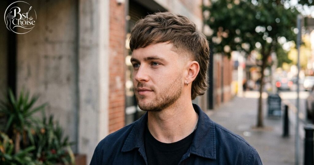 Short Mullet With a Compact Back