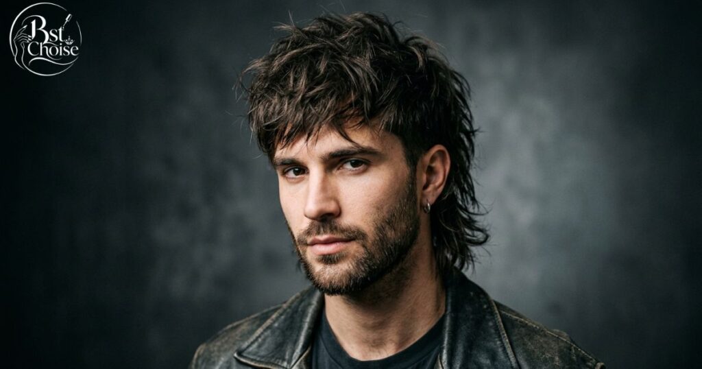Textured Mullet With Choppy Ends