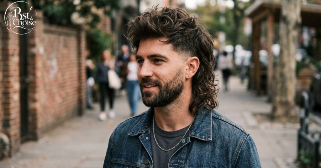 The Contemporary Men's Mullet