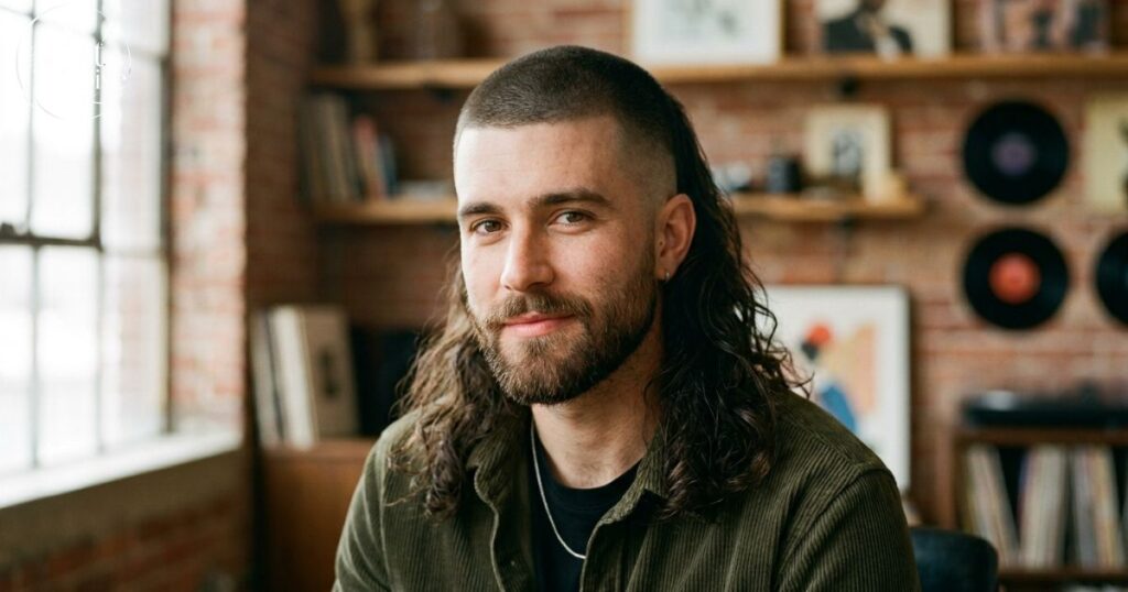 The Mullet With a Clean Crew-Cut Top