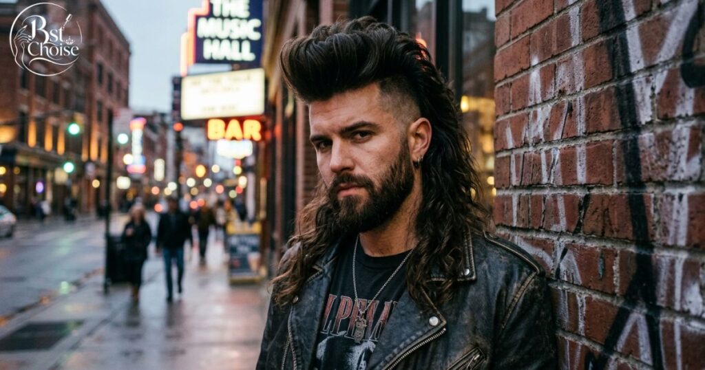 The Mullet With a High-Volume Crown