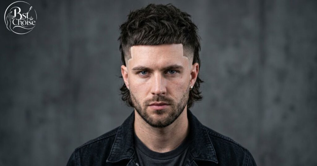 The Mullet With a Razor-Defined Hairline