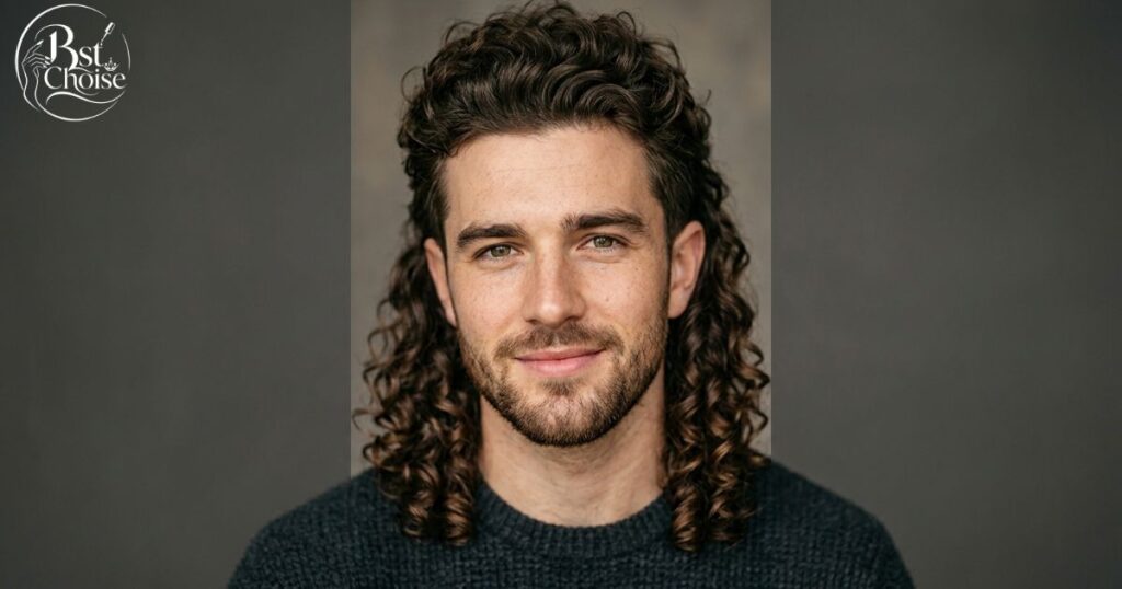 The Mullet With a Soft Curly Tail