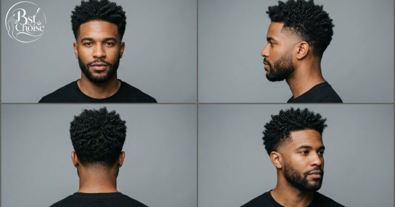 Low Taper Fade Curly Hair